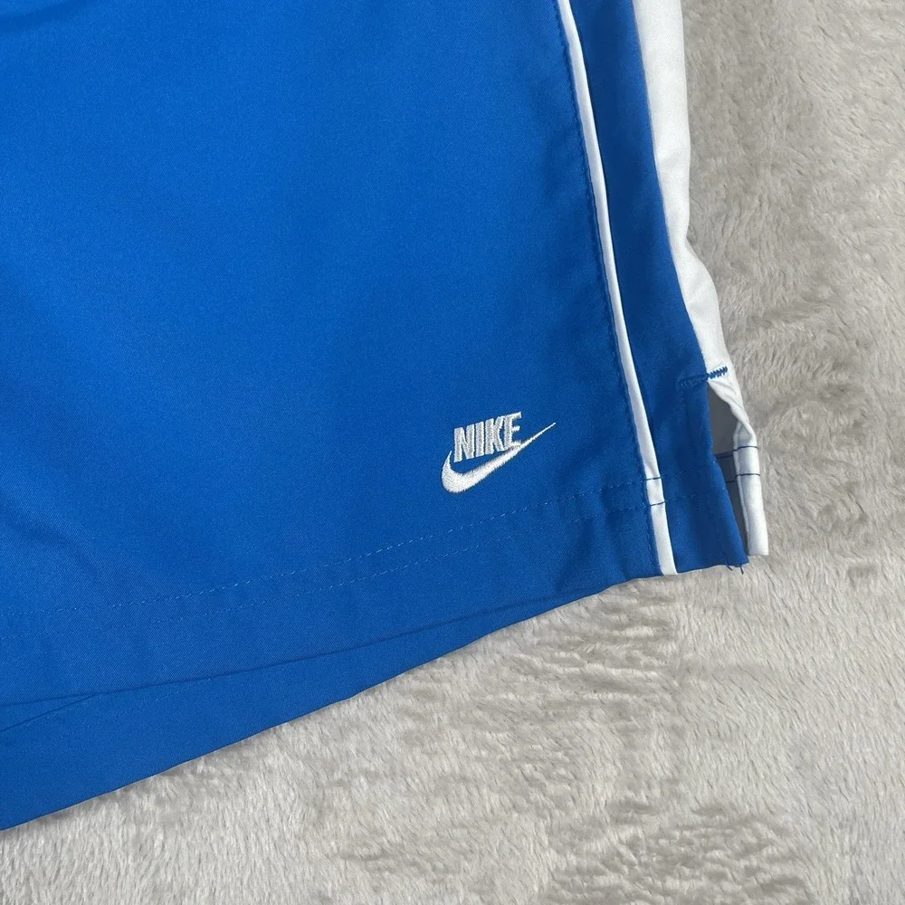 NIKE FIT‎ DRY Blue Womens L (12-14) Stretch Waist Pocket Running Shorts